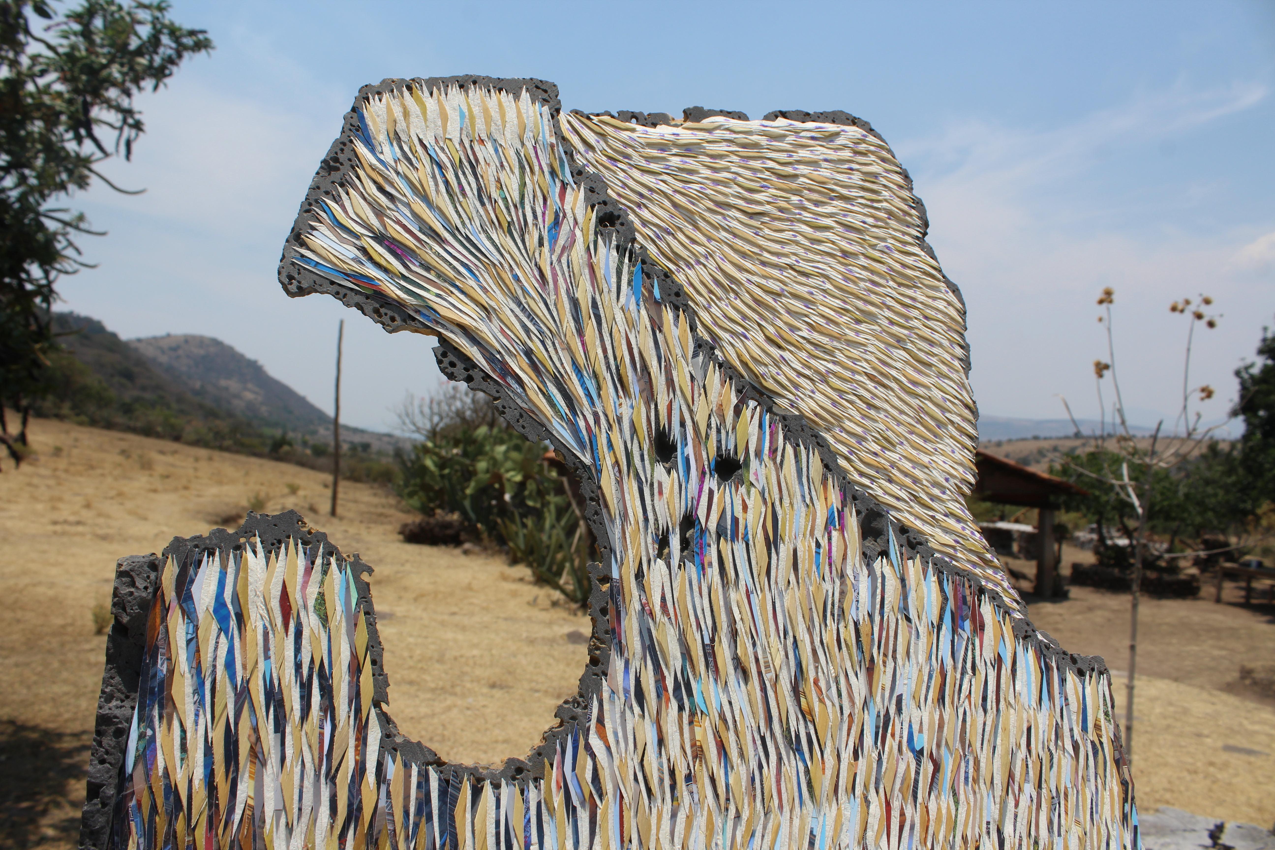 #mandala #spiritualart #introspecction #sculpture #nature #landscape #information #outdoors #contemporaryart #stone 

JUANA MARTÍNEZ 
 (Tlalpujajua, Michoacán, 1953) Lives and works in Tlalpujahua, Michoacán. 

Juana lives in an isolated cabin in