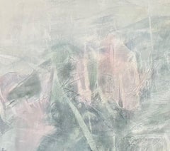 Heldly, Abstraktes botanisches Originalgemälde, 36 x 48 cm