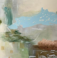 Mystique 7, blue, earthy, green, white, calm, atmospheric