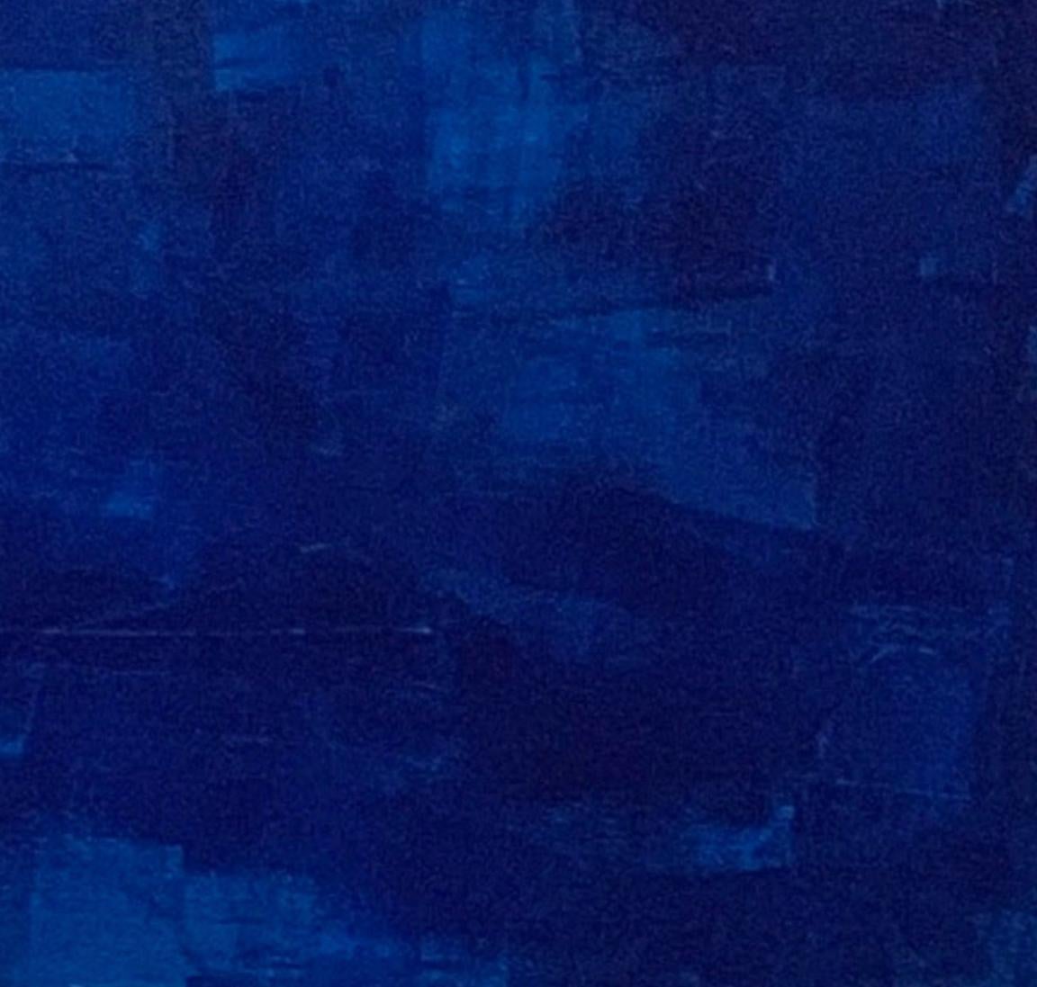 The deep sea, Contemporary ocean, dark blue, ocean essence, Florida art For Sale 2