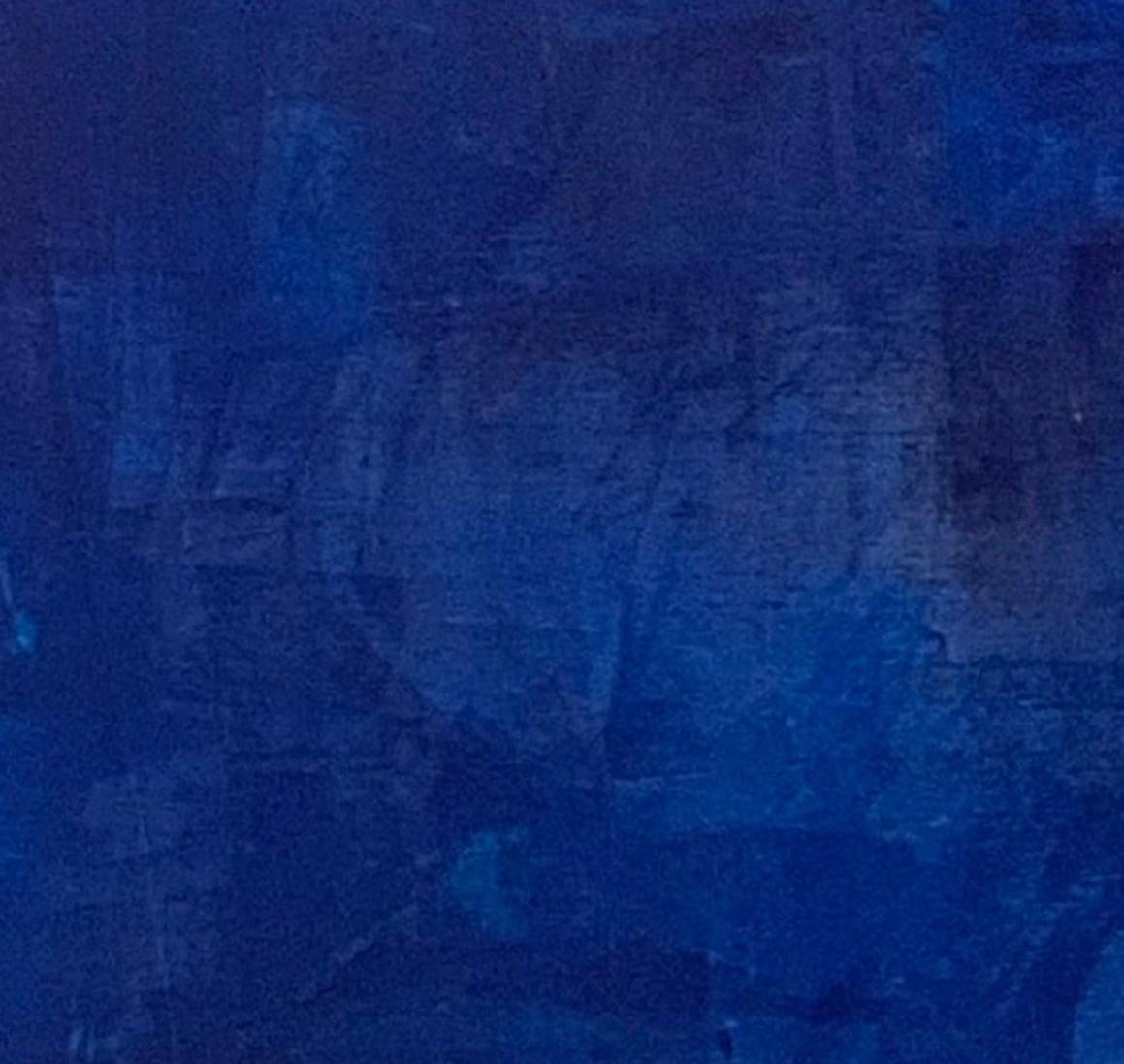 The deep sea, Contemporary ocean, dark blue, ocean essence, Florida art For Sale 3