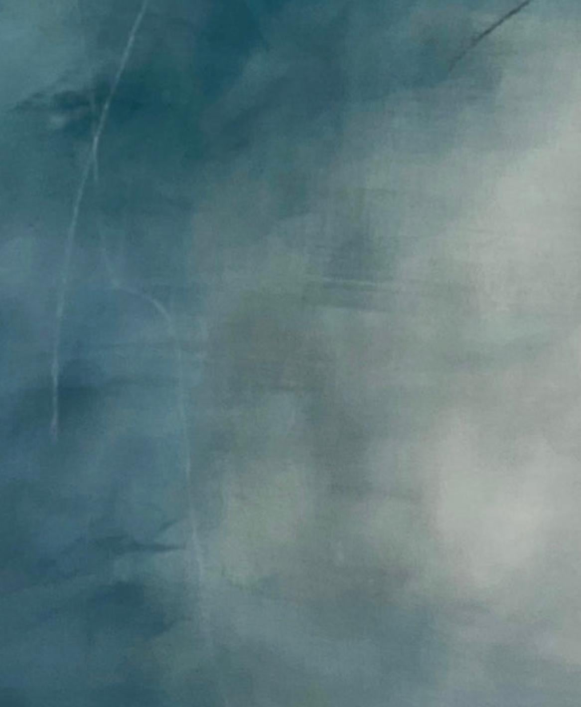 Senso dello spirito, Dal portfolio del fiume Chestatee, acqua contemporanea, blu in vendita 3
