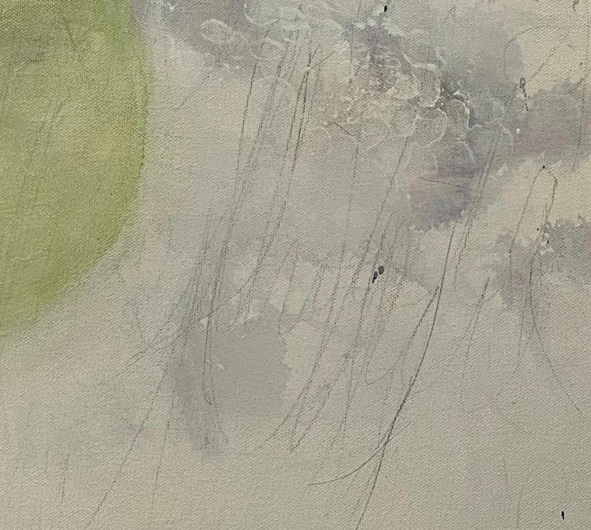 Variazione 15, Greene & Greene, bianco, Arte murale contemporanea, colori freschi di primavera in vendita 5