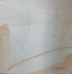 Susurros del dosel 2, neutro, suave, siena, botánico, grande