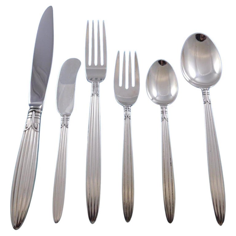 Jubilee by Reed and Barton Sterling Silver Flatware Set 12 Service 76