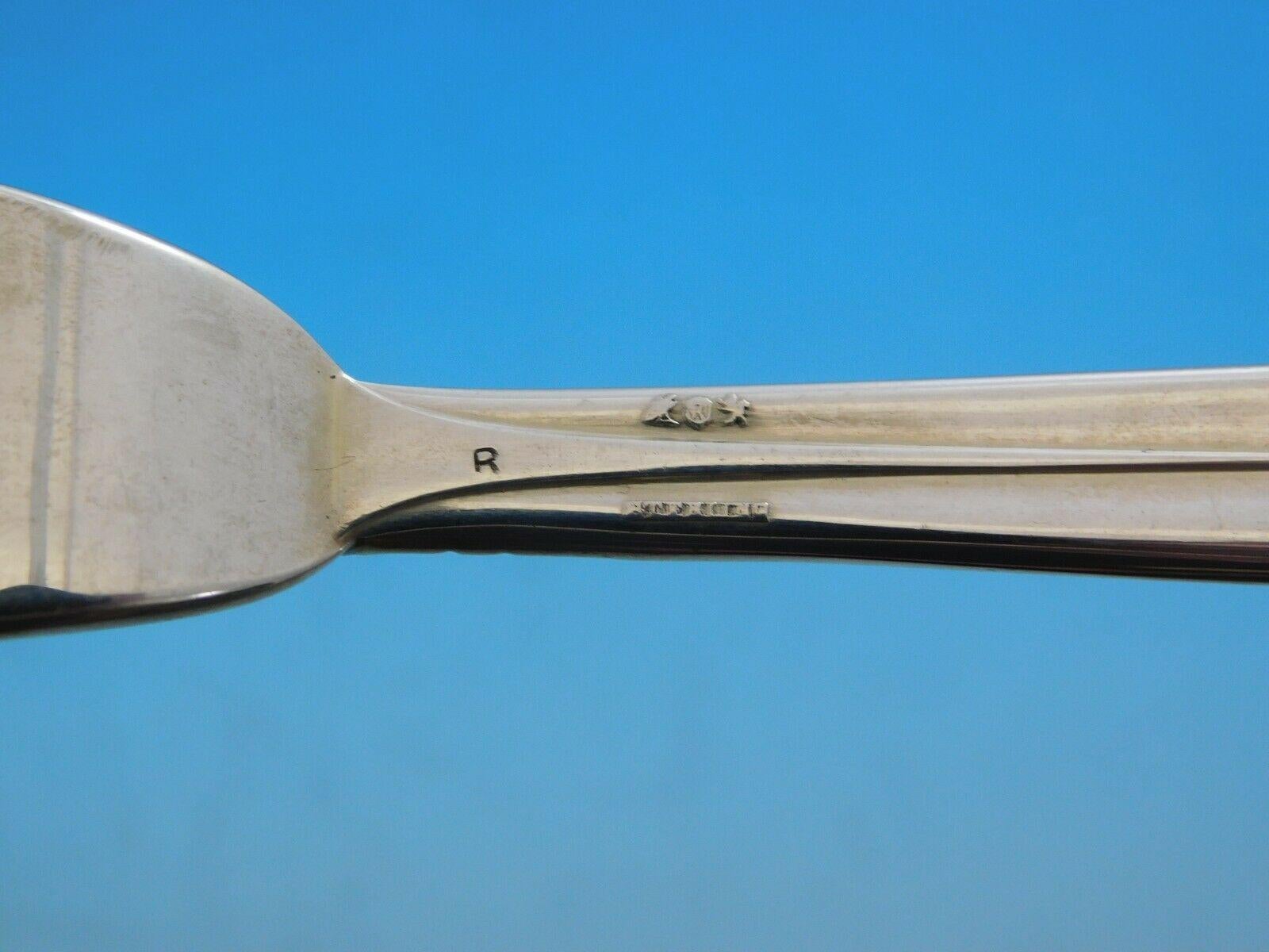 Ensemble de couverts en argent sterling 8 services 56 pièces Jubilee par Reed & Barton en vente 1