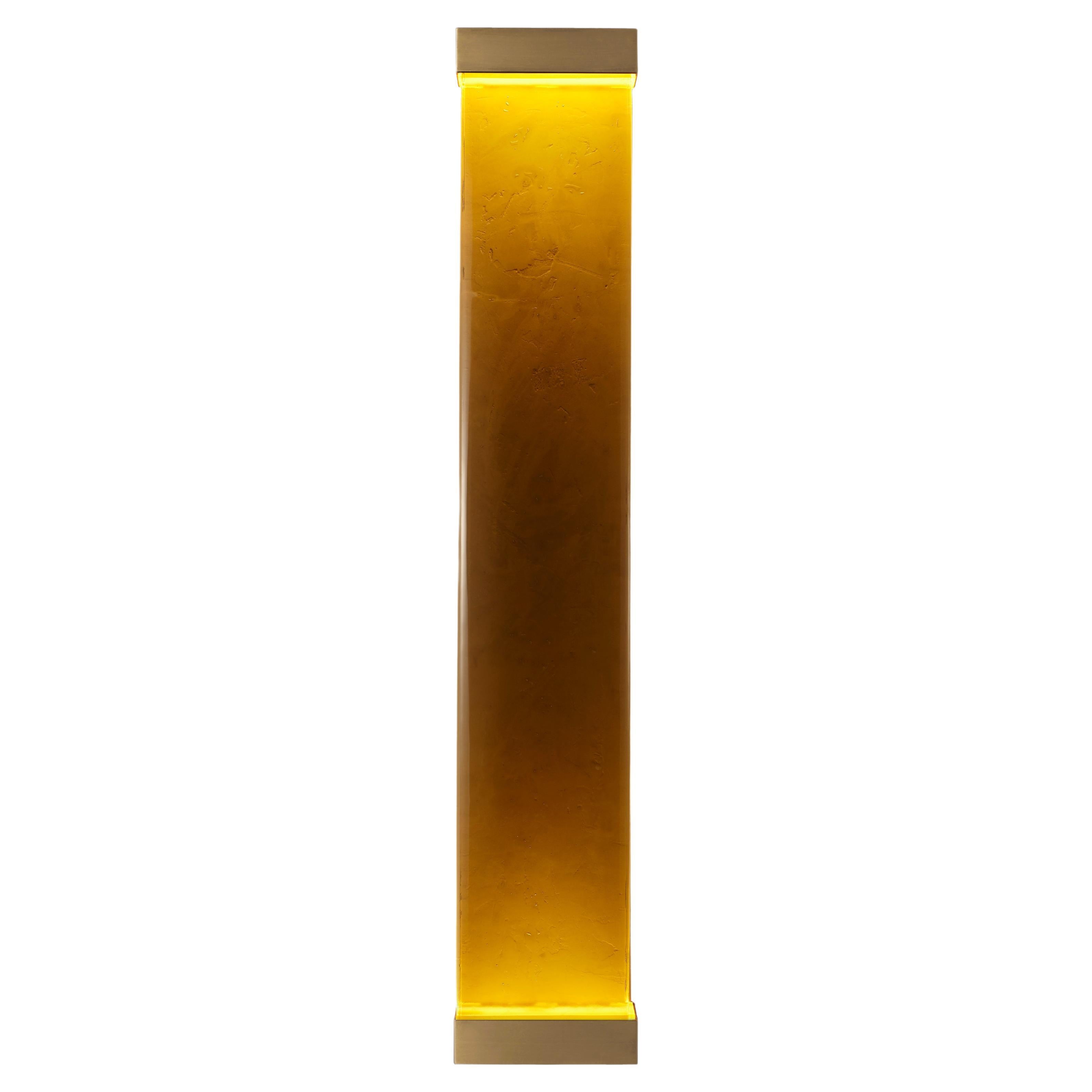 Jud Wall Lamps Cotto by Draga&Aurel Resin, 21st Century Glass Resin Brass