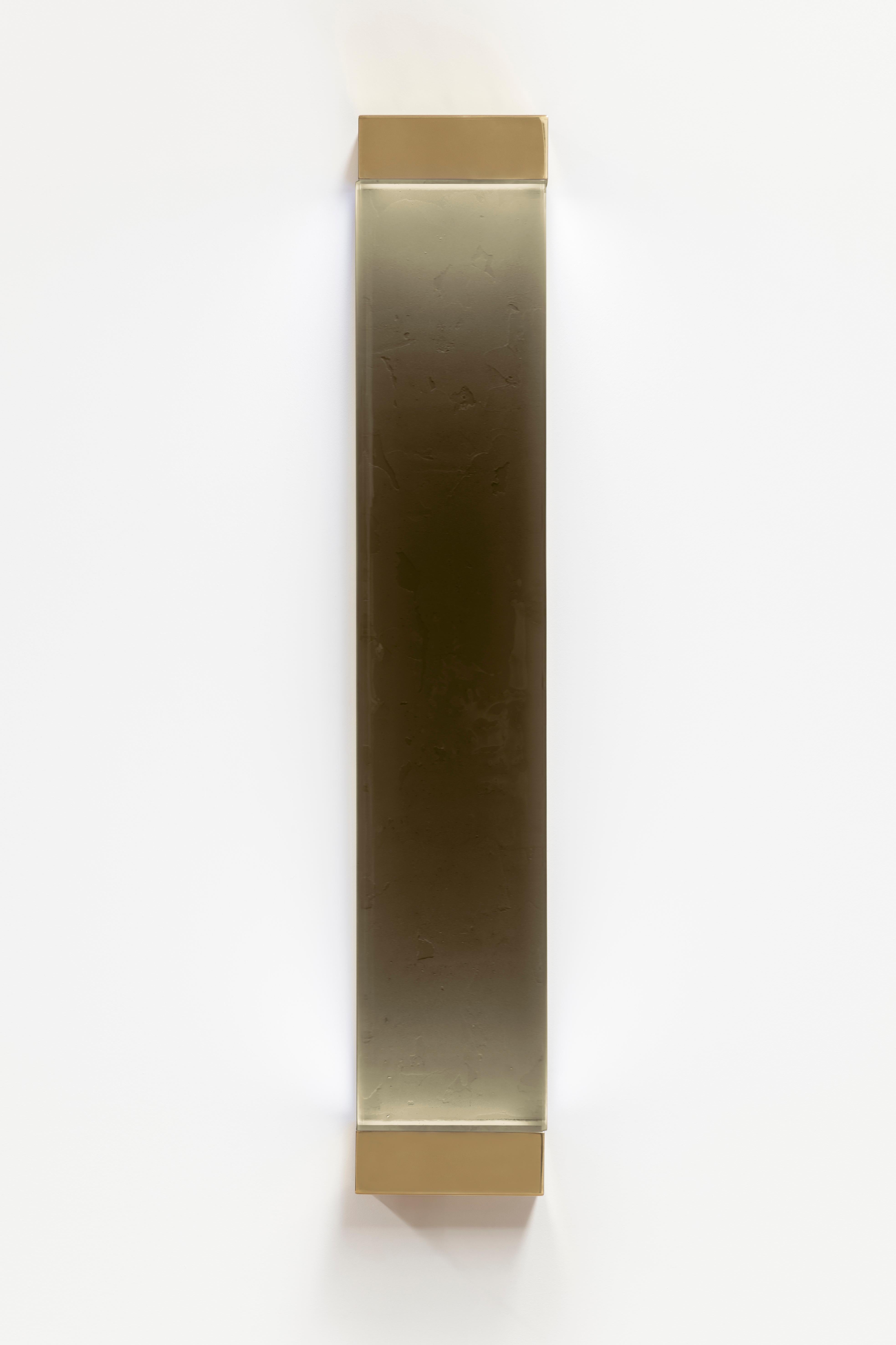 Jud Wall Lamps Polvere by Draga&Aurel Resin, 21st Century Glass Resin Brass