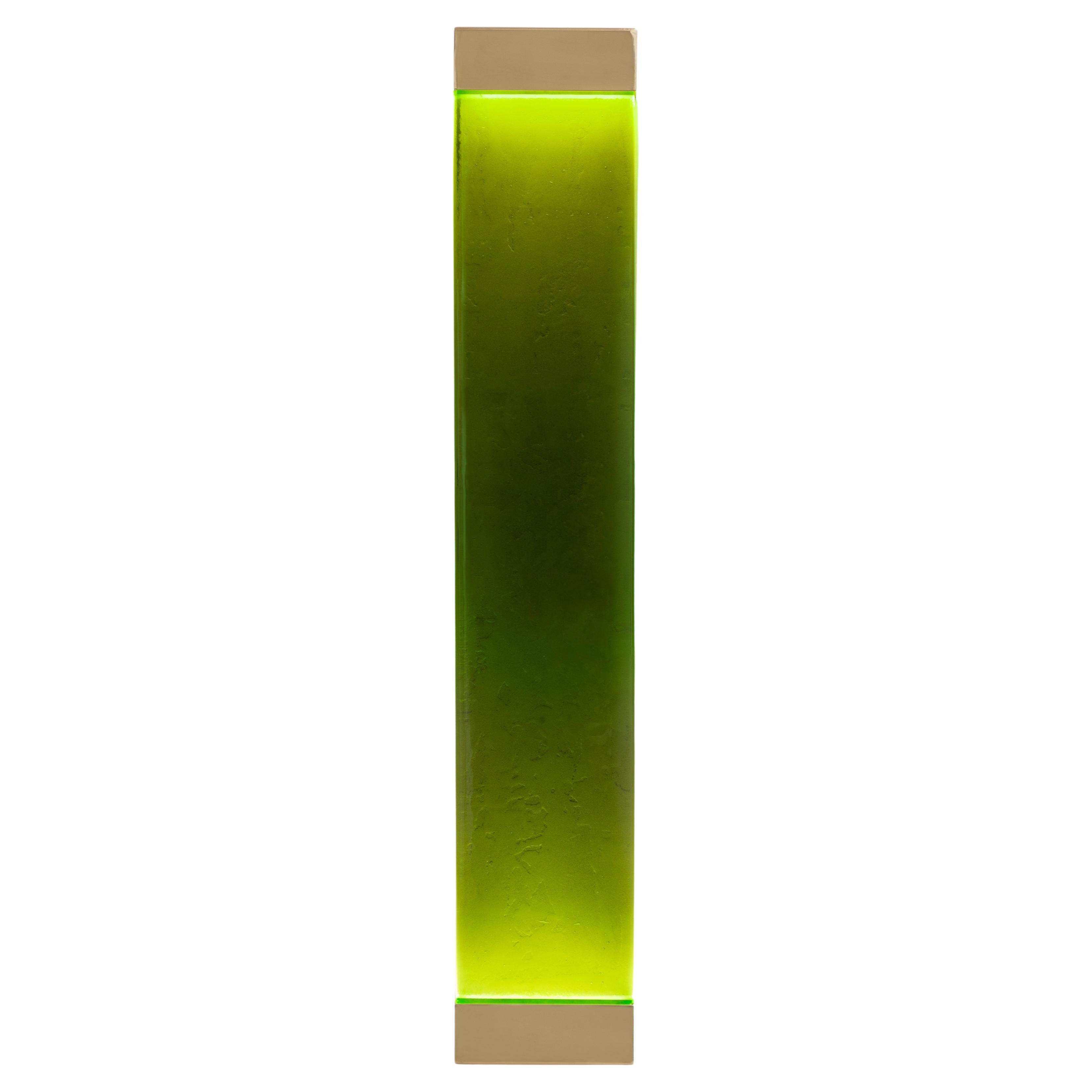 Jud Wall Lamps Stagno by Draga & Aurel Resin, 21st Century Glass Resin Brass