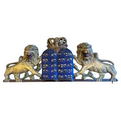 Judaica: An Antique American Decalogue