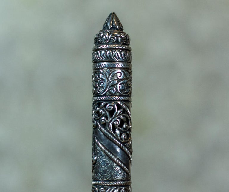 Judaica, Silver Mezuzah at 1stDibs mezuzah for sale