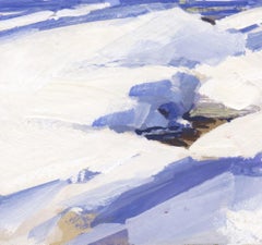 "001 -  Plein Air- Lair o the Bear, CO" (2022) By Judd Mercer, Gouache Painting