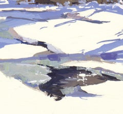 "002 -  Plein Air- Lair o the Bear, CO" (2022) By Judd Mercer, Gouache Painting
