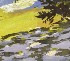 "005 - Plein Air-Englewood, CO" (2022) By Judd Mercer, Gouache Painting