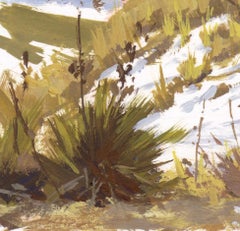"010 - Plein Air-Morrison, CO" (2022) By Judd Mercer, Gouache Painting