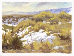 "010 - Plein Air-Morrison, CO" (2022) By Judd Mercer, Gouache Painting