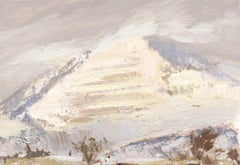 "013 - Plein Air-Morrison, CO" (2022) Por Judd Mercer, Pintura al gouache