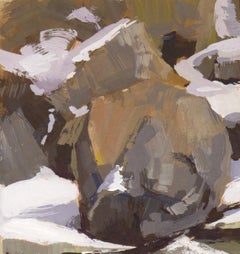 "017 - Plein Air-Coal Creek Canyon, CO" (2022) By Judd Mercer, Gouache Painting