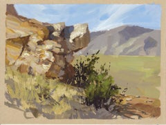 "027 - Plein Air-Golden, CO" (2022) di Judd Mercer, Pittura a guazzo