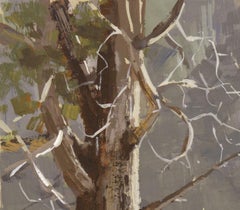 "029 - Plein Air-Eldorado Canyon, CO" (2022) di Judd Mercer, Pittura a guazzo