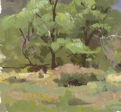 "039 - Plein Air-Morrison, CO" (2022) Di Judd Mercer, Pittura a guazzo