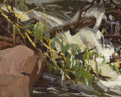 "040 - Plein Air-Morrison, CO" (2022) Di Judd Mercer, Pittura a guazzo