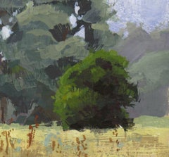 "046 - Plein Air-Star K Ranch, CO" (2022) By Judd Mercer, Gouache Painting