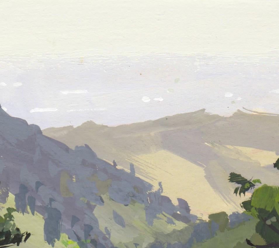 „056 - Plein Air-Apex Trail, CO“ (2022) von Judd Mercer, Gouache-Gemälde im Angebot 3