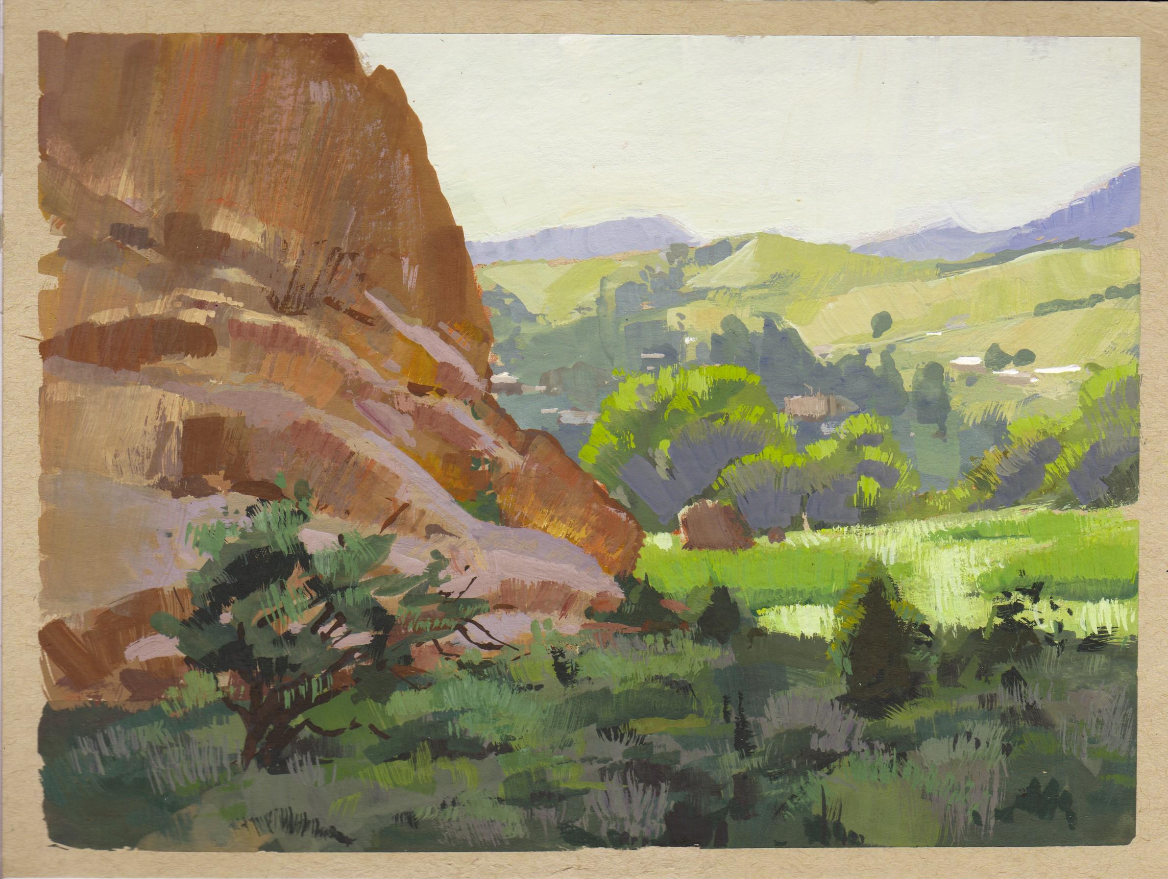 L'opera "059 - Plein Air-Red Rocks, CO" di Judd Mercer (USA) è un dipinto a guazzo che raffigura un paesaggio.
 
Biografia/dichiarazione dell'artista
Judd Mercer è un pittore di paesaggi contemporanei e nativo del Colorado ossessionato dal