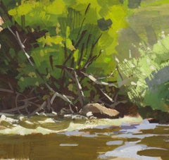 „063 - Plein Air- Lair o the Bear, CO“ (2022) von Judd Mercer, Gouache-Gemälde