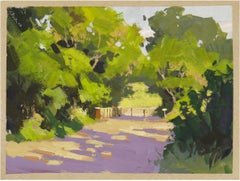 "065 - Plein Air - Tana dell'Orso, CO" (2022) Di Judd Mercer, Pittura a guazzo