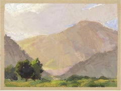 "068 - Plein Air-Golden, CO" (2022) Di Judd Mercer, Pittura a guazzo