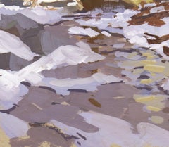 "095 - Plein Air-Morrison, CO" (2022) Di Judd Mercer, Pittura a guazzo