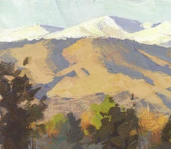 "097 - Plein Air-Lakewood, CO" (2022) By Judd Mercer, Gouache Painting
