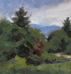 "Chance of Showers" (2023) Por Judd Mercer, Pintura al óleo original