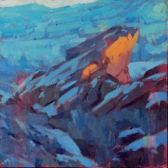 "Cold Hard Facts" - Contemporary Colorado Mountain Landscape Oil Painting, 2026