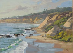 "Crystal Cove, " Gouache painting