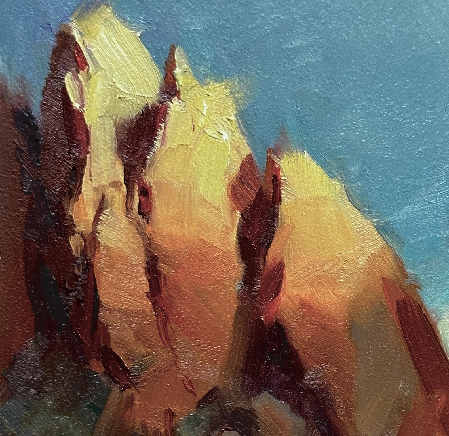 „Göttinnen auf Feuer“ (2023) von Judd Mercer, Original-Ölgemälde im Angebot 1