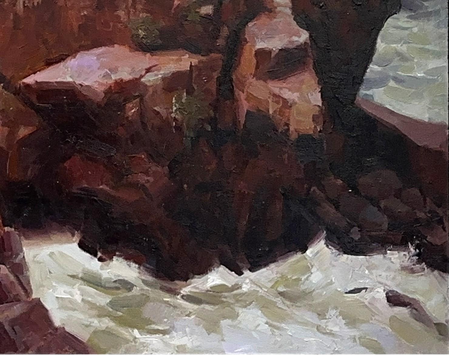 „Granitresolve“ (2023) von Judd Mercer, Original-Ölgemälde im Angebot 2