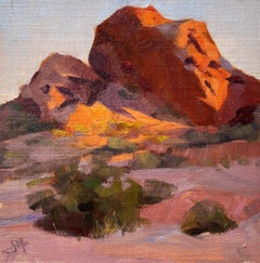 "Last Light, " Oil Painting