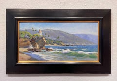 "Lookout" (2022) By Judd Mercer, Original Oil Painting