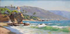 "Lookout" (2022) di Judd Mercer, pittura a olio originale