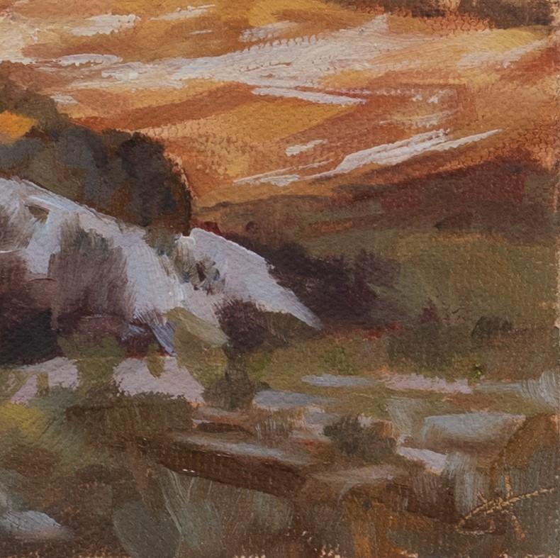 „Morning Warmth“ (2022) von Judd Mercer, Original-Ölgemälde im Angebot 2