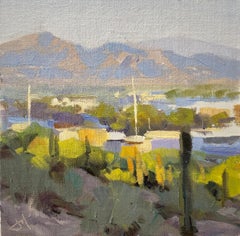 "Office Park, " Oil Painting