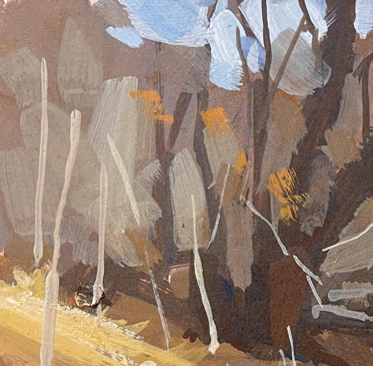 „Overgrowth“ (2021) von Judd Mercer, Original impressionistisches Landschaftsgemälde im Angebot 6