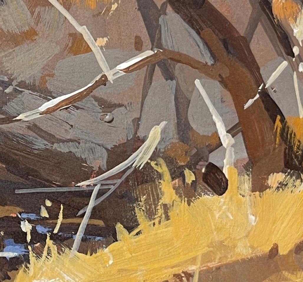 „Overgrowth“ (2021) von Judd Mercer, Original impressionistisches Landschaftsgemälde im Angebot 7