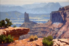 "Precipice, " Oil Painting