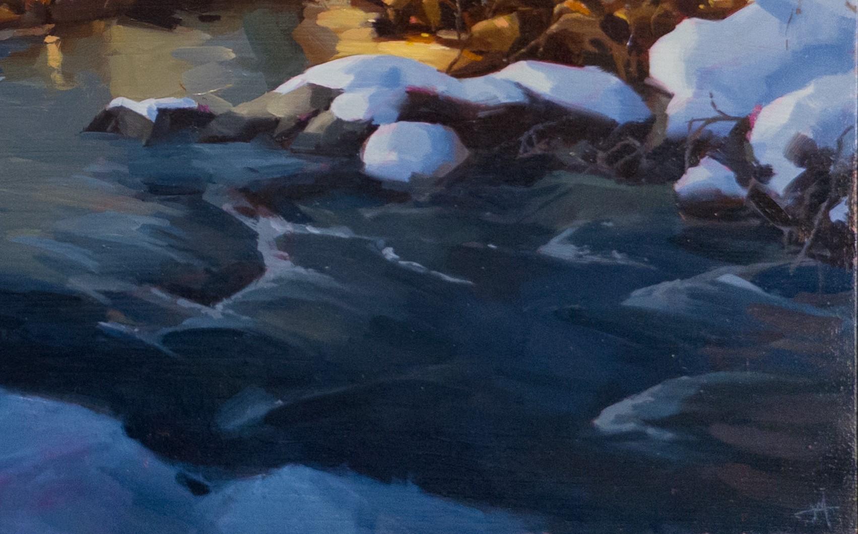 „Reflection Point“ (2024) von Judd Mercer, Original-Ölgemälde im Angebot 2