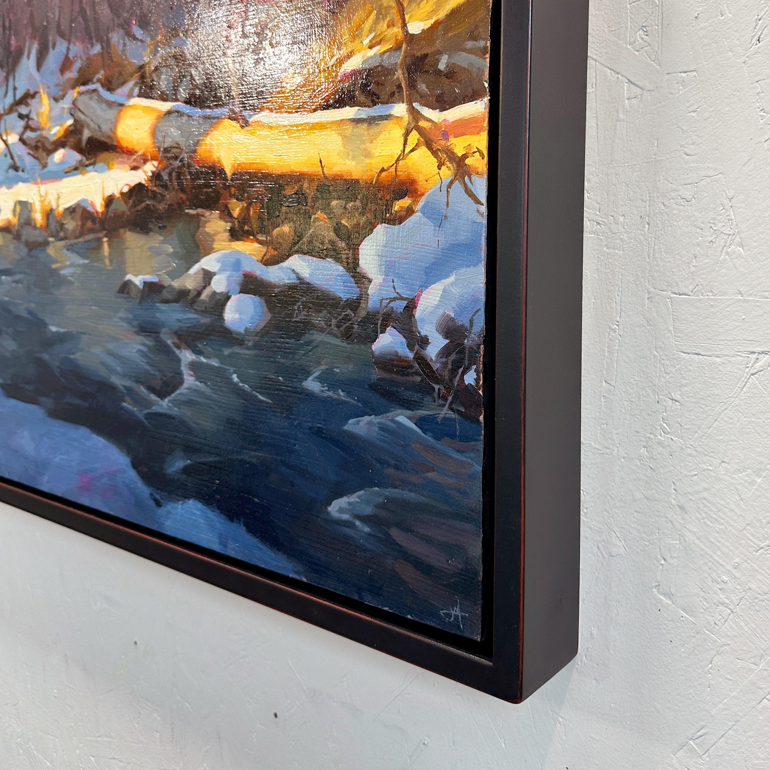 „Reflection Point“ (2024) von Judd Mercer, Original-Ölgemälde im Angebot 6