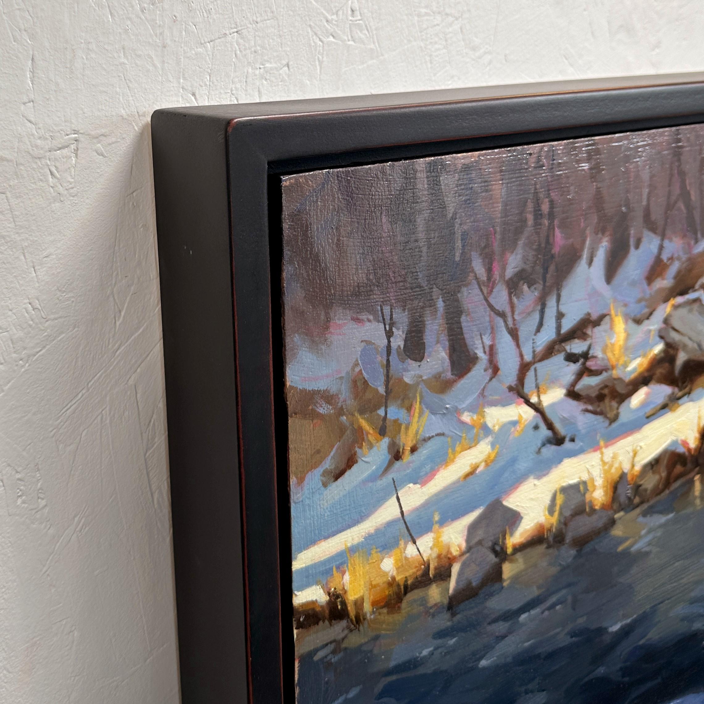 „Reflection Point“ (2024) von Judd Mercer, Original-Ölgemälde im Angebot 7